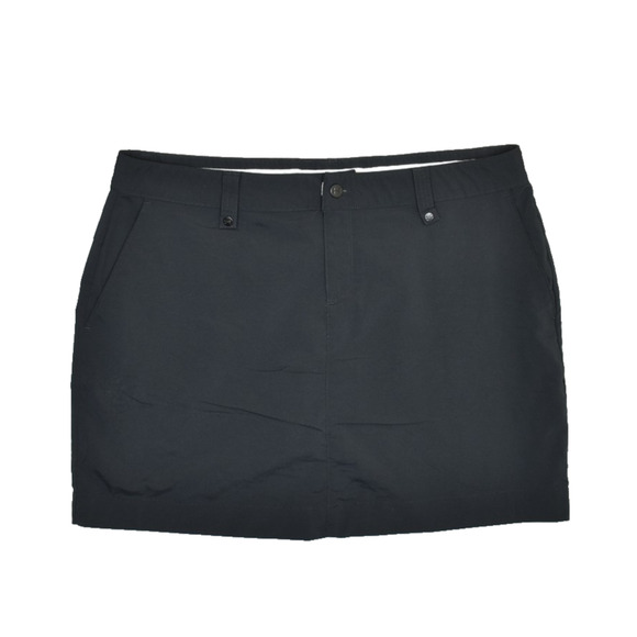 Under Armour Performance Skort Skirt with Shorts Black Size 16 Golf - Picture 1 of 8